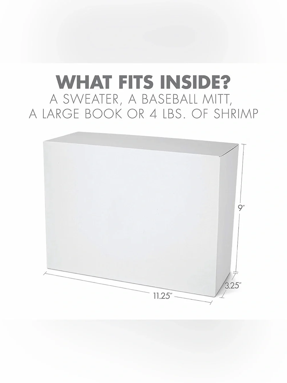 Prank Box -Empty Box/ Filter Personal Flatulence Plug